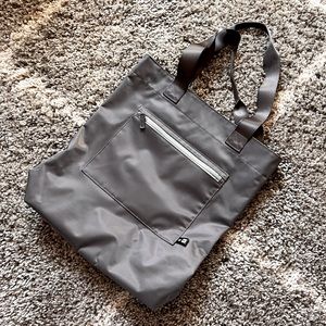 Me To We Tote Bag Silver Gray Shoulder Purse